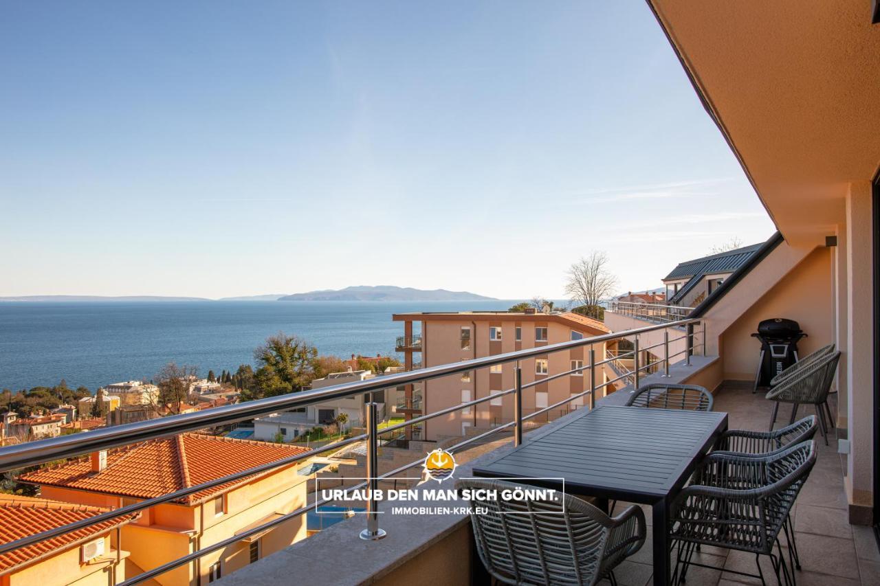 Schindler Luxury Penthouse Apartment Opatija Bagian luar foto