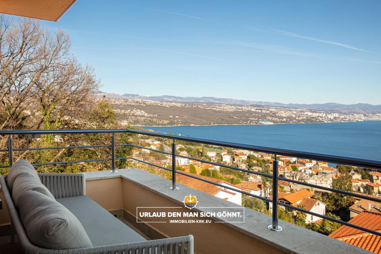 Schindler Luxury Penthouse Apartment Opatija Bagian luar foto